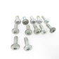 Harley Davidson Titanium Front Disc Rotor Bolts 3655A Screw 5/16 X 7/8 (12 Pack)