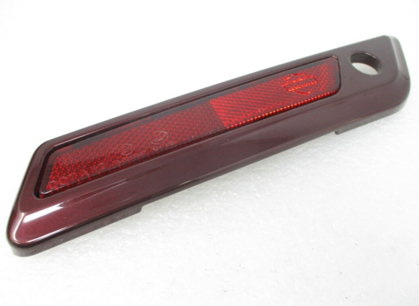 Harley 14-23 Touring Dark Red Right Side Saddlebag Latch Hinge Cover 90200449