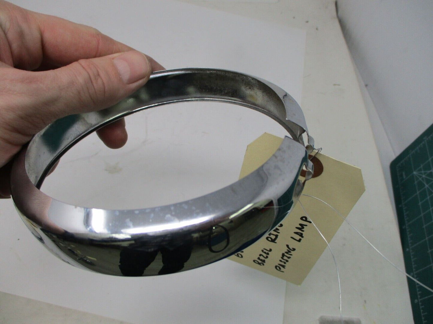 4'' Harley-Davidson  Passing Lamp Bezel Ring Chrome