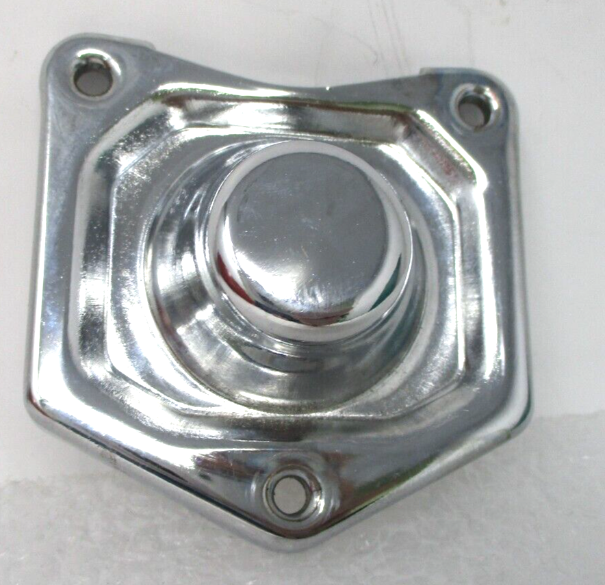 Chrome Starter Solenoid Plate fits Harley Davidson