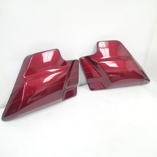 Harley Covers FLTRXS FLHXS 57200077EAM 57200078EAM Velocity Red Sunglo LH/RH