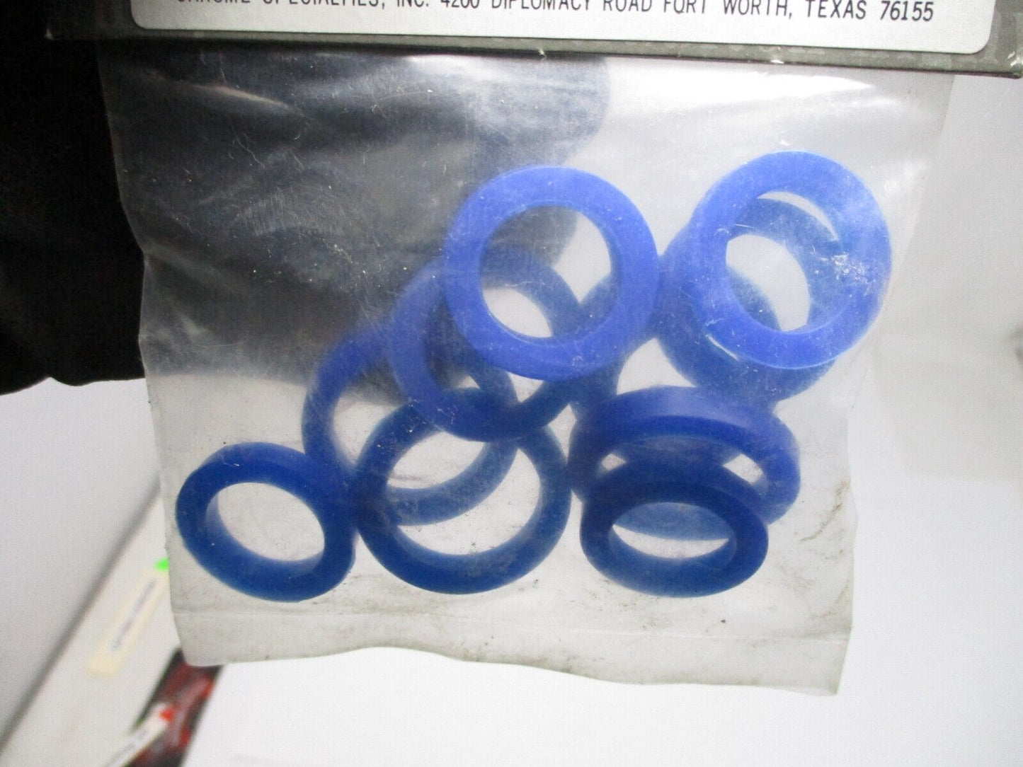 PACK of 12 CS Blue Silicone Pushrod Seals Replace Harley 010487 Shovelhead