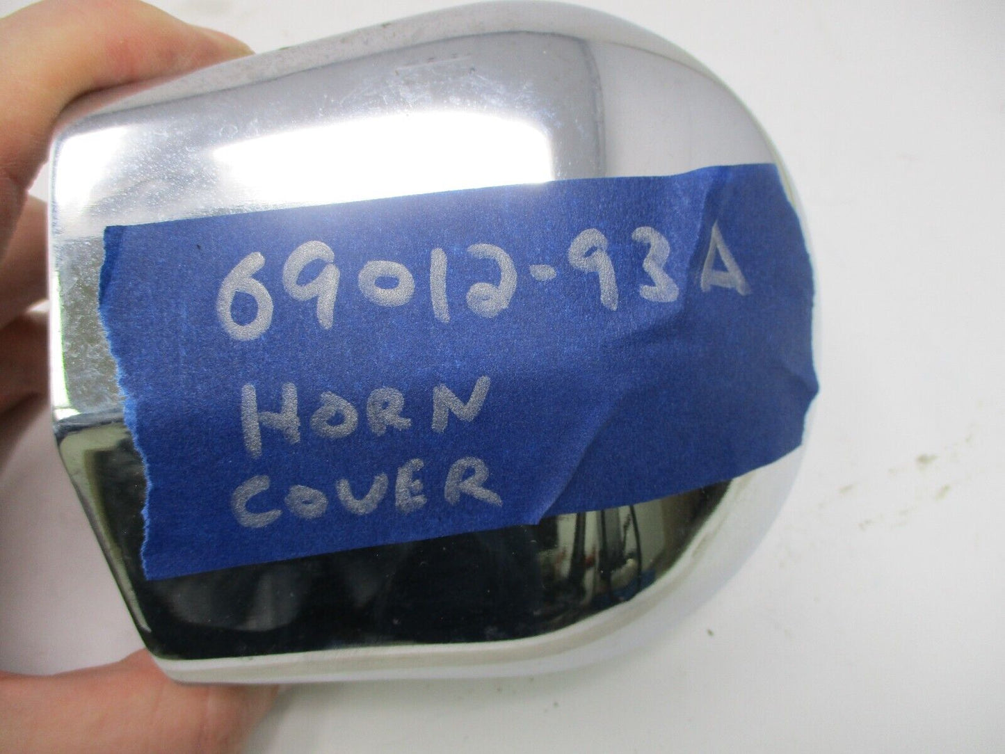 CHROME HORN COVER OEM HARLEY DAVIDSON FXST SOFTAIL 1993-UP 69012-93A