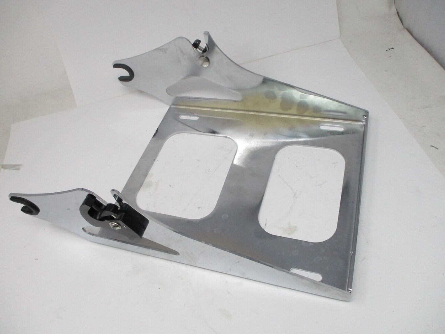 Chrome Quick Detach Two Up Mount Rack Fit For Harley Tour  '13 Down Touring
