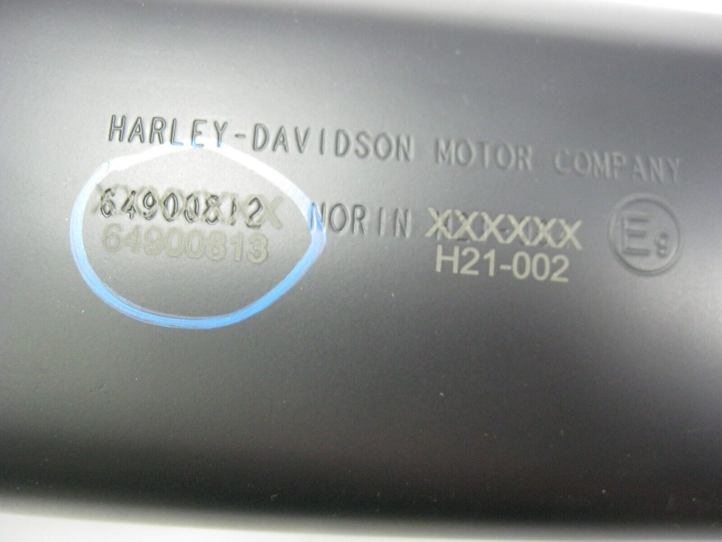 Harley-Davidson 21-23 Pan America R1250/S Muffler & Stainless End Cap 64900813