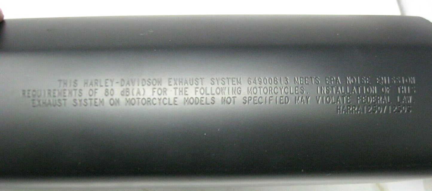 Harley-Davidson 21-23 Pan America R1250/S Muffler & Stainless End Cap 64900813