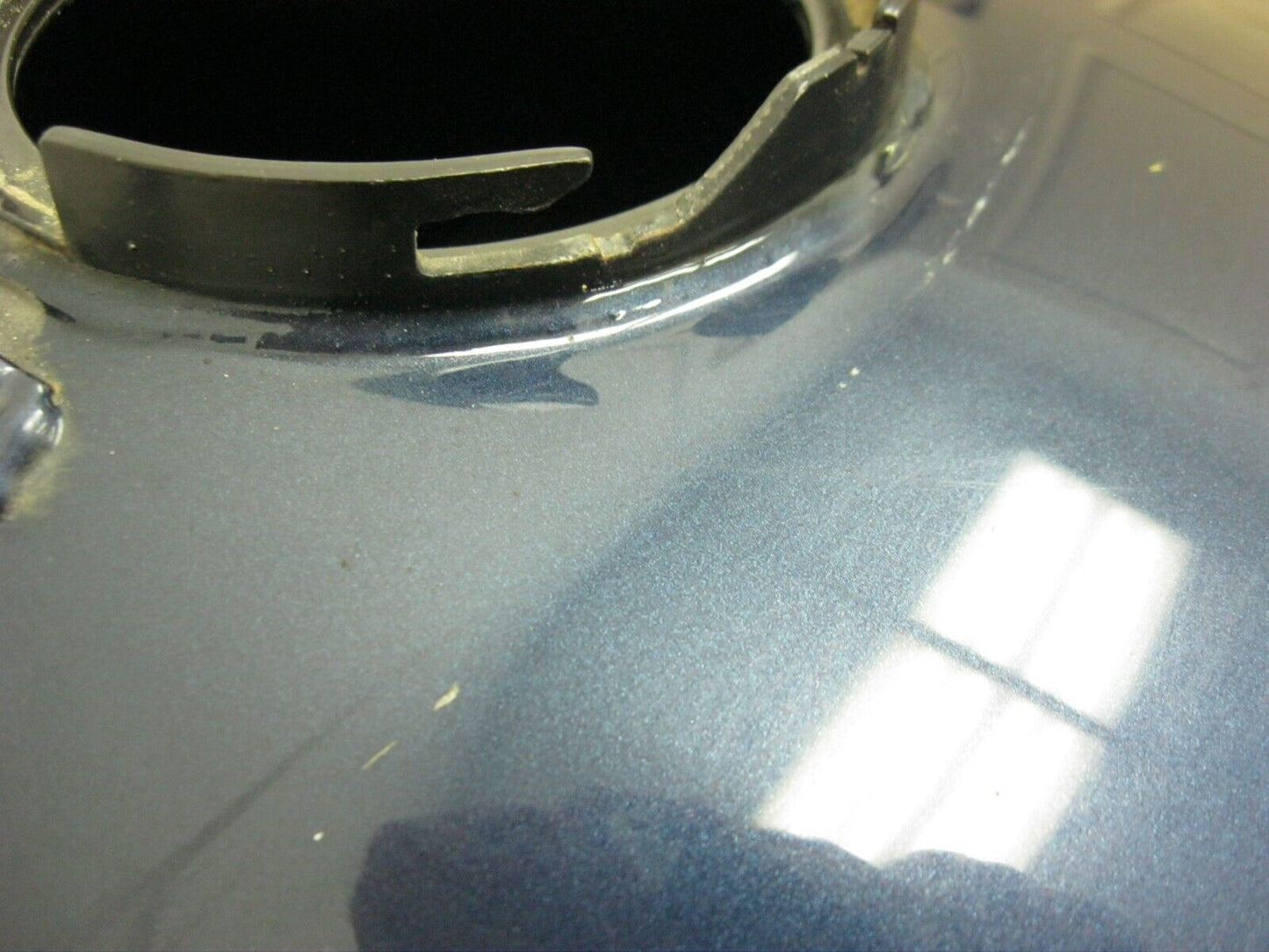 Harley-Davidson OEM 08 - 23 FLT FLH Dark Blue Tank with Badges Prime # 61356-08