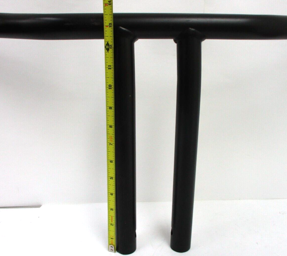 Drag Specialties Flat Black 13" Buffalo T-Bar Handlebar 0601-3504