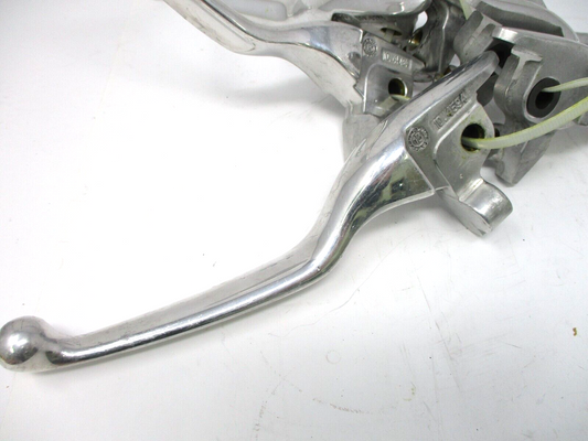 USED HARLEY-DAVIDSON OEM 10.4594 CLUTCH HAND & BRAKE LEVERS ALUMINUM (Single)