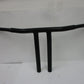 Drag Specialties Flat Black 13" Buffalo T-Bar Handlebar 0601-3504
