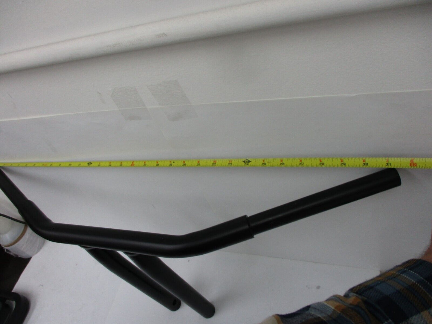 Drag Specialties Flat Black 13" Buffalo T-Bar Handlebar 0601-3504