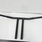 Drag Specialties Flat Black 13" Buffalo T-Bar Handlebar 0601-3504