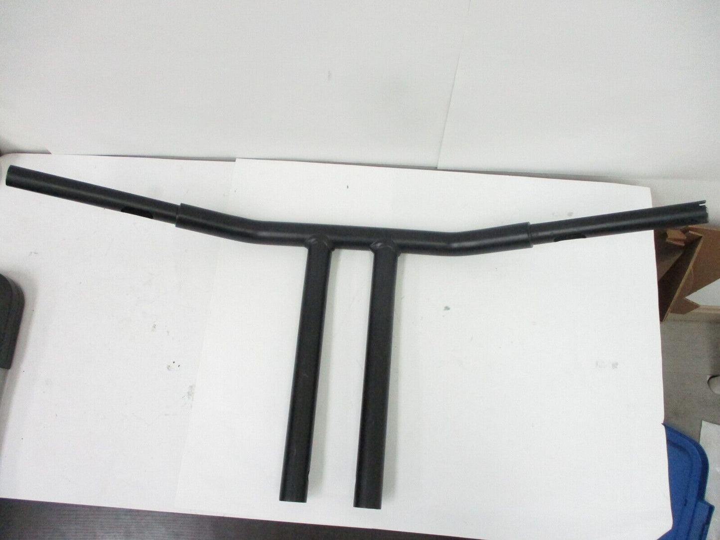 Drag Specialties Flat Black 13" Buffalo T-Bar Handlebar 0601-3504