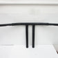 Drag Specialties Flat Black 13" Buffalo T-Bar Handlebar 0601-3504