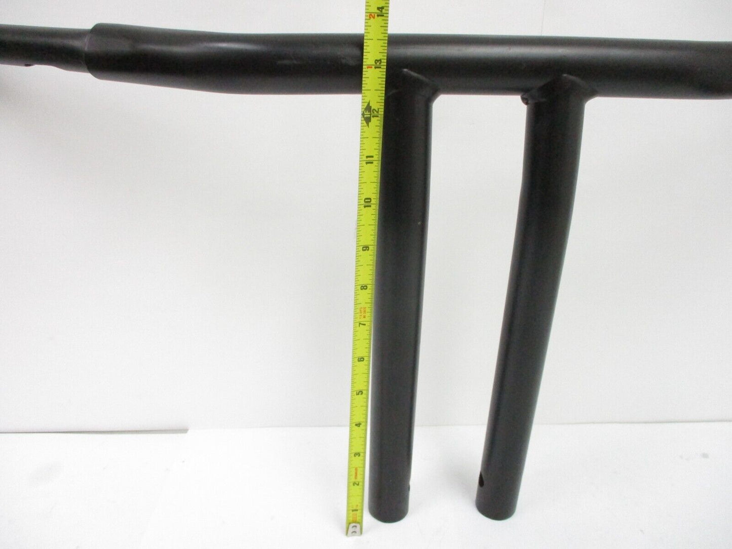 Drag Specialties Flat Black 13" Buffalo T-Bar Handlebar 0601-3504