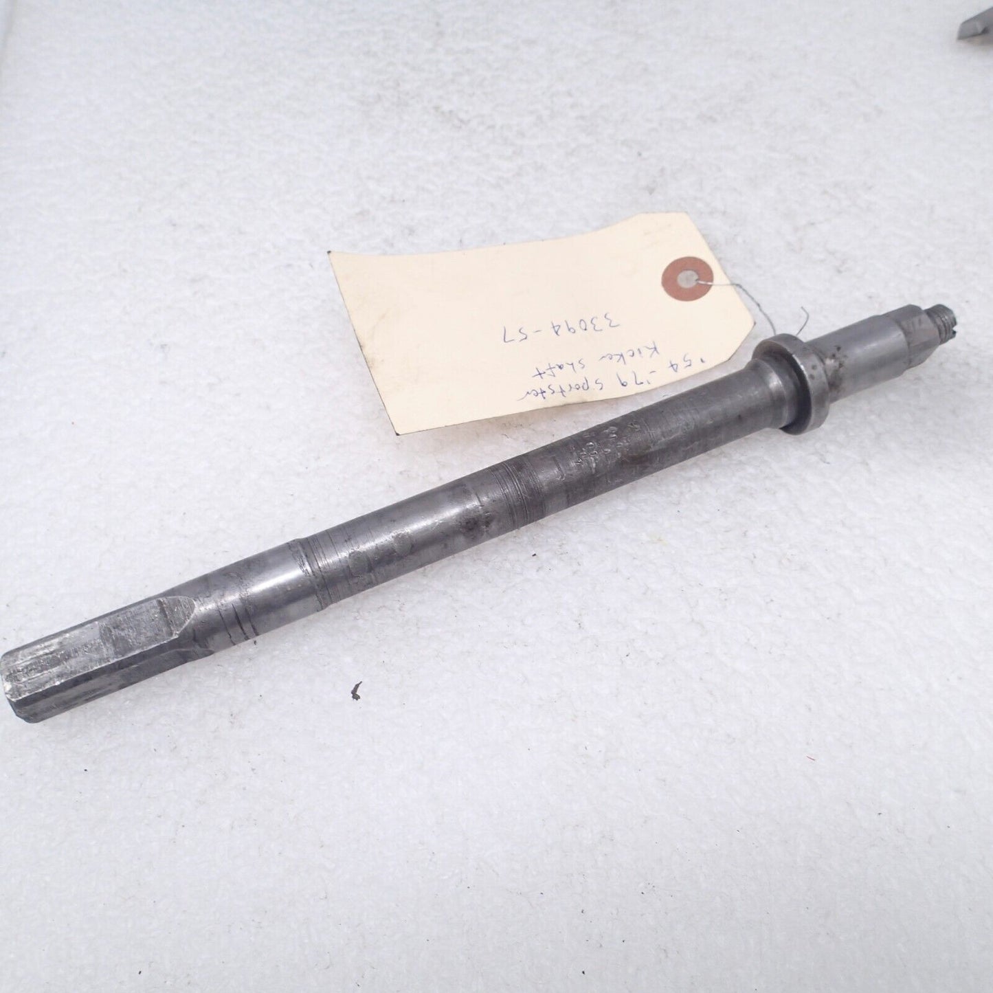 Kickstart Crank Shaft 900CC & 1000CC Sportster 57-76 OEM 33094-57A thread damage
