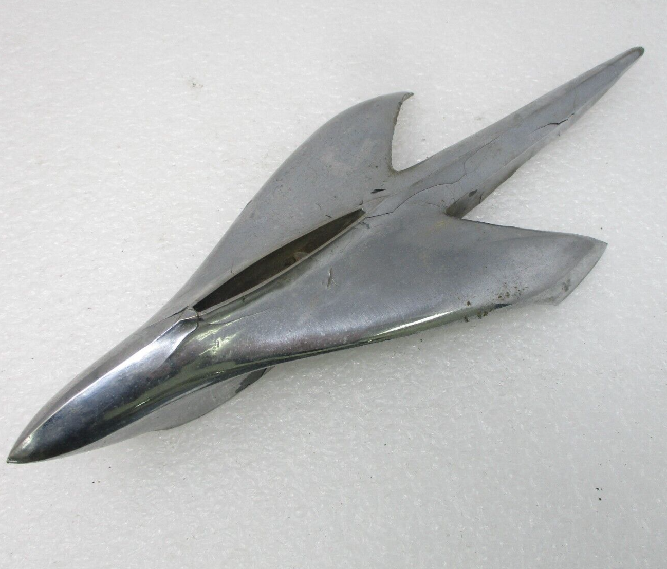 1951 Ford Victoria Original Hood Ornament Flathead Lowrider Bomb SCTA 1A-16851