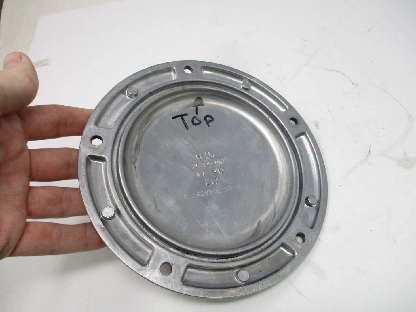 Harley Davidson POLISHED Clutch Derby Cover 60767-06  (Scratches)