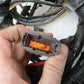 2006 Harley Electra Glide Touring CVO Rear Back Audio Overlay Harness 70173-06