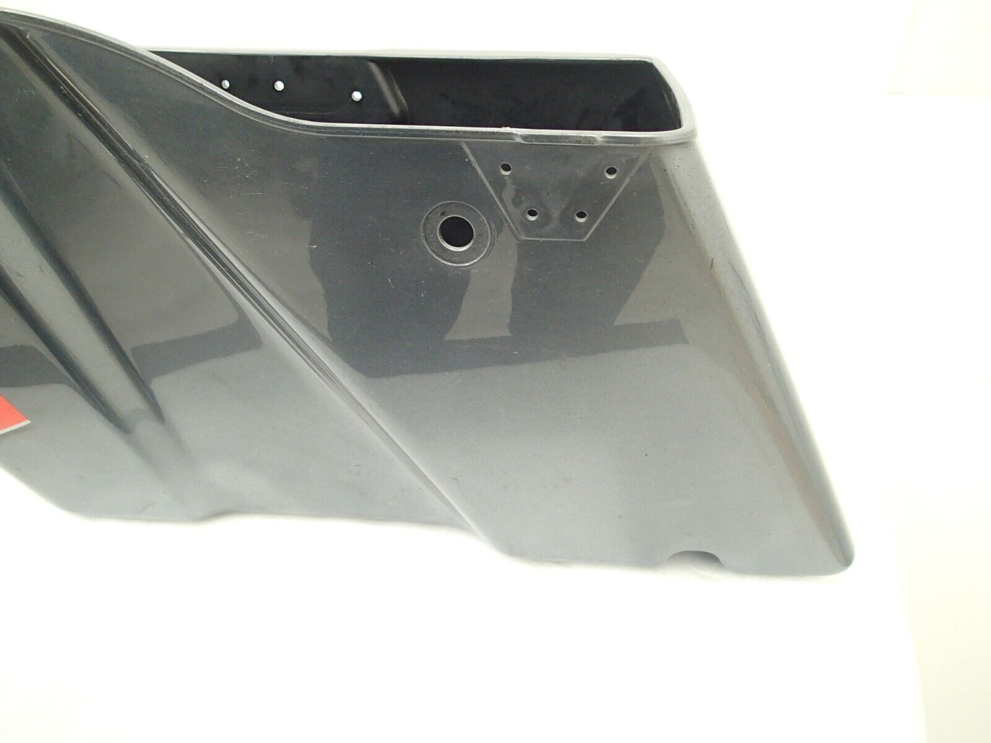 USED Genuine Harley Right Touring Saddlebag 90813-06 Orange flame gray