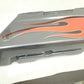 USED Genuine Harley Right Touring Saddlebag 90813-06 Orange flame gray