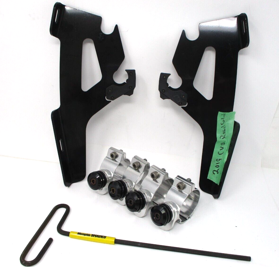 Memphis Shades Trigger-Lock Mount Kit Black 2321-0377 04-12 Vegas NOT FULL Kit