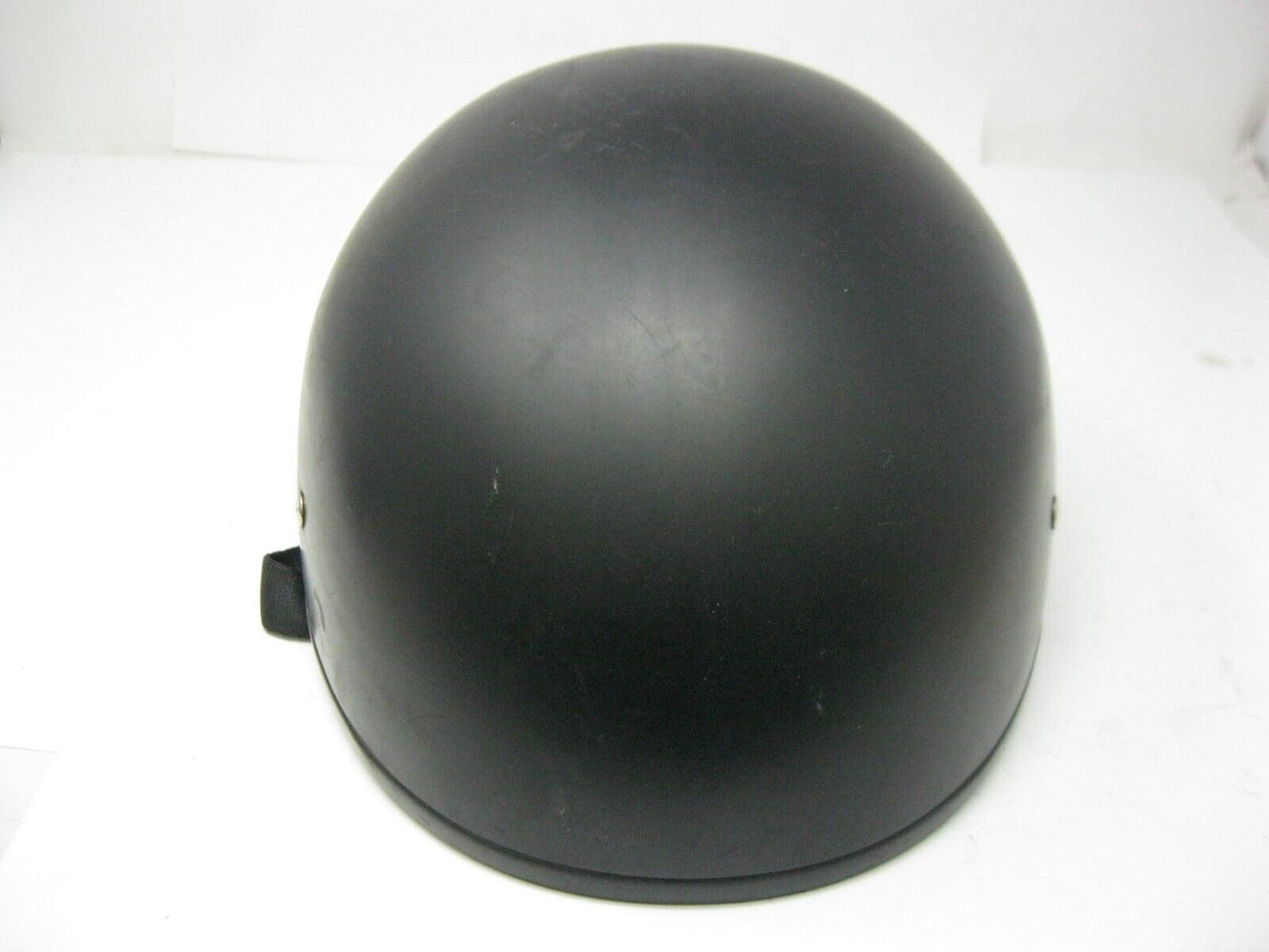 Daytona Helmets Skull Cap 1/2 Open Face DULL Black Medium DOT Motorcycle Helmet