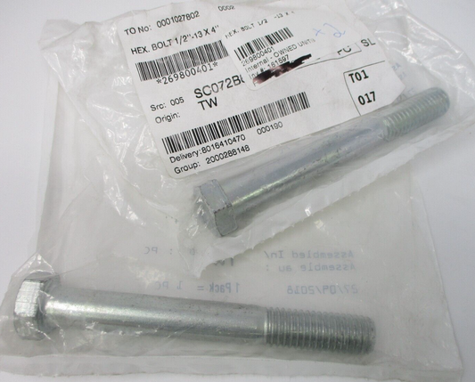 BRP SEADOO HEX. BOLT 1/2 -13 X 4 - OEM PART NO - 269800401