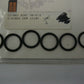 Custom Chrome Starter Shaft, Rocker Arm O-Rings. (6) Replace OEM 11101  12-082