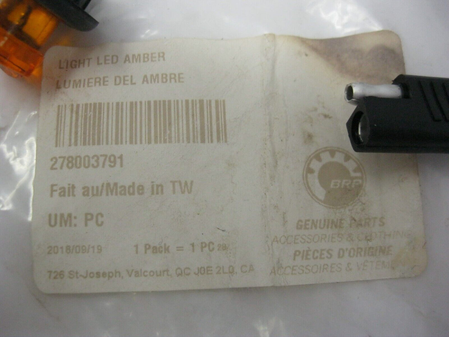 Sea-Doo OEM LED Amber Light 278003791