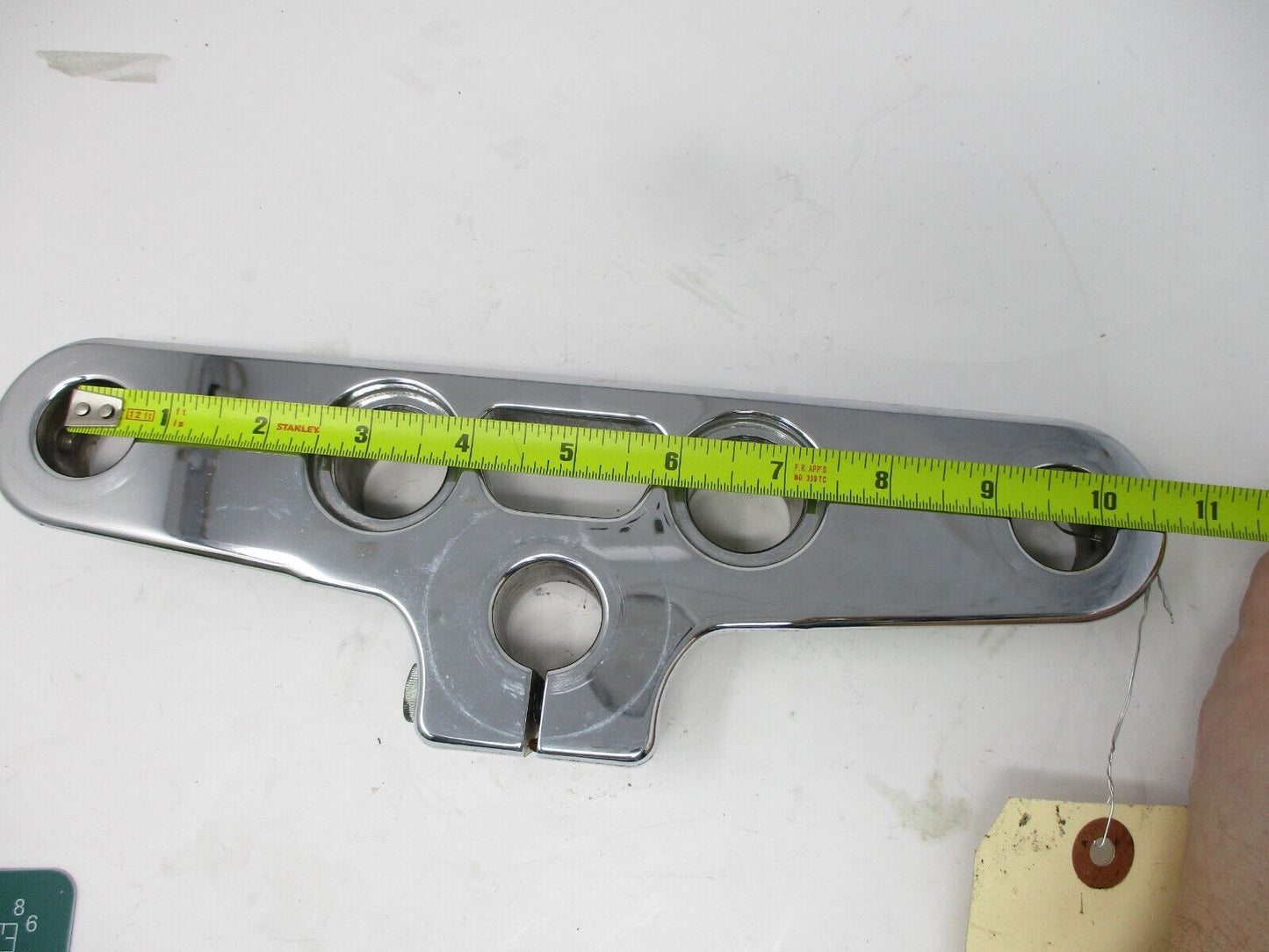 45456-86B HARLEY-DAVIDSON SOFTAIL CHROME UPPER TRIPLE TREE FORK STEERING STEM