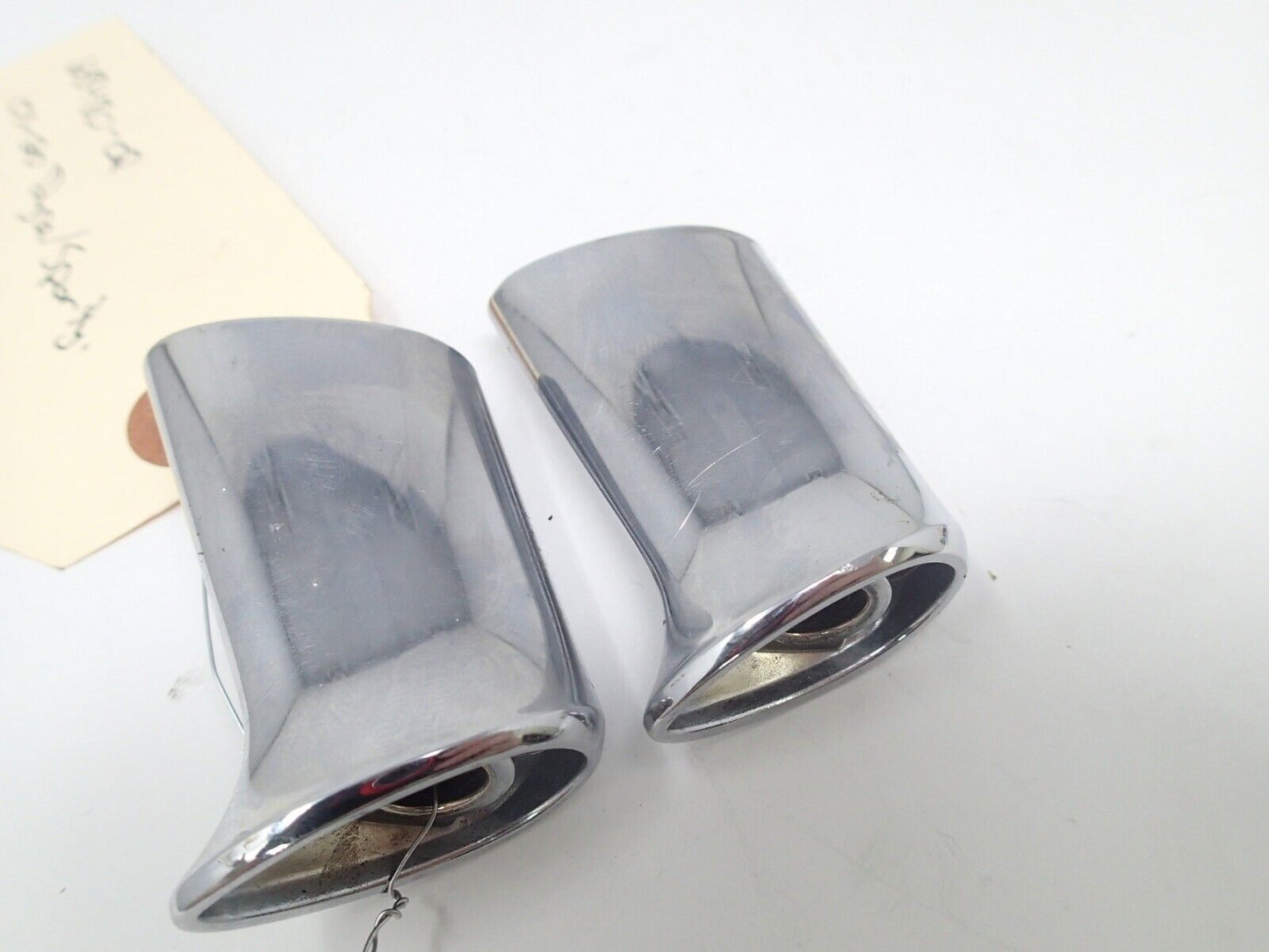 Harley Davidson Chrome Rear Turn Signal Brackets 68480-02 OEM ( PAIR )