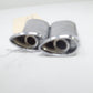 Harley Davidson Chrome Rear Turn Signal Brackets 68480-02 OEM ( PAIR )