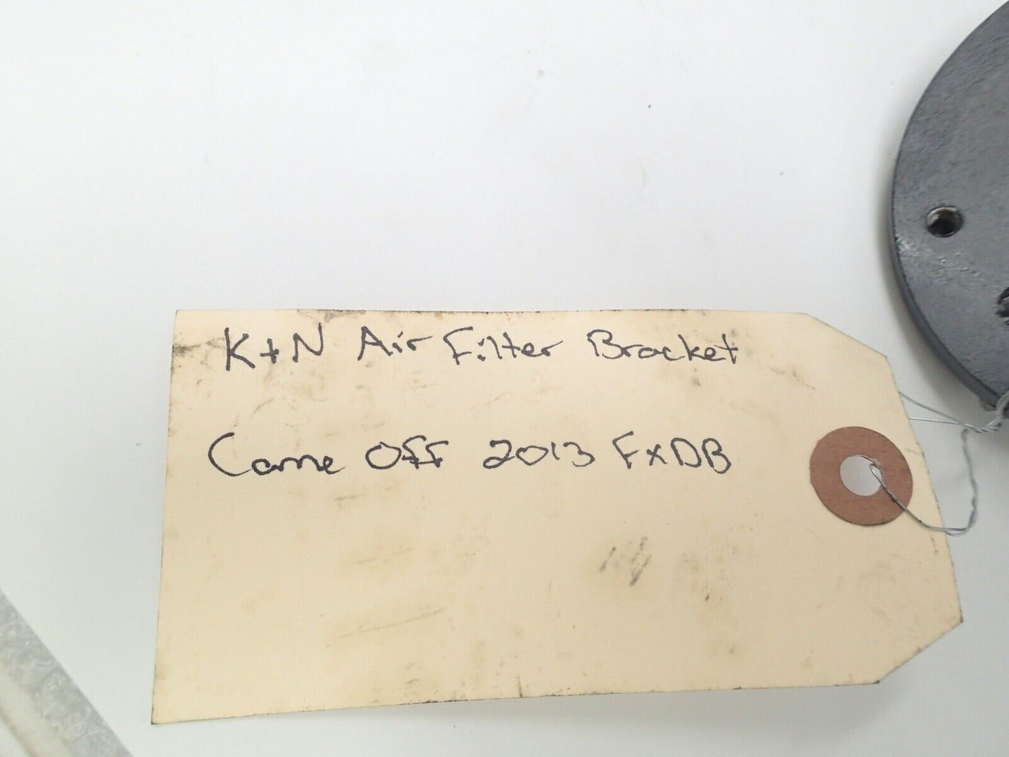 FOR Harley K+N Air Filter Bracket Came Off 2013 FXDB