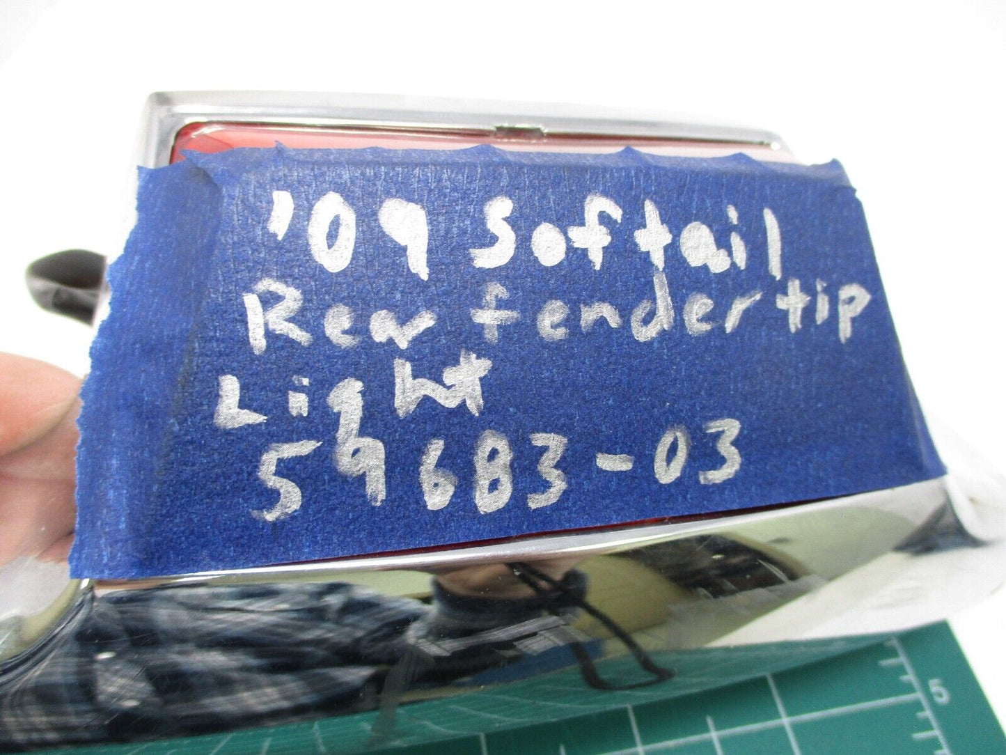 '09 Softail rear Fender Tip Light Lens 59683-03