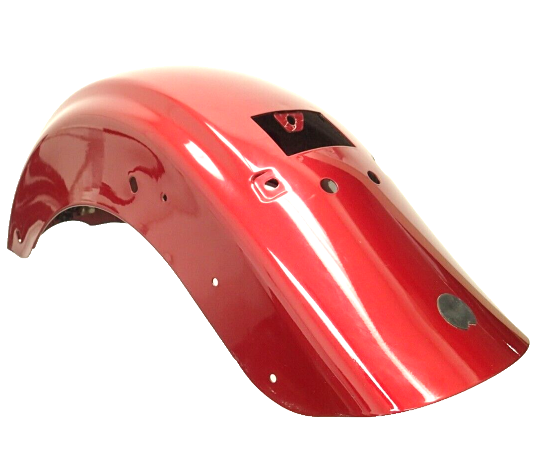 Harley Davidson OEM FLHX Rear Fender Red Hot Sun Glo 59731-09CYS NO DENT. GOOD