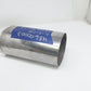 Chrome Fork Tube Slider Cover Cowbells Harley Touring 45600003 LEFT SIDE