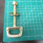 Ski-Doo New OEM Superclamp Snowmobile Trailer Deck Tie-Down Screw Hook 860200994
