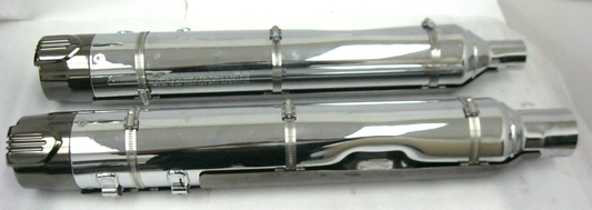 Harley-Davidson CVO 18-20 CVO Chrome Mufflers 64900731/2 & End Caps 65100146