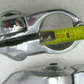 Unbranded Long  Angled Adjustable Highway Peg Mounts with 1.25" Clamps (Damaged)