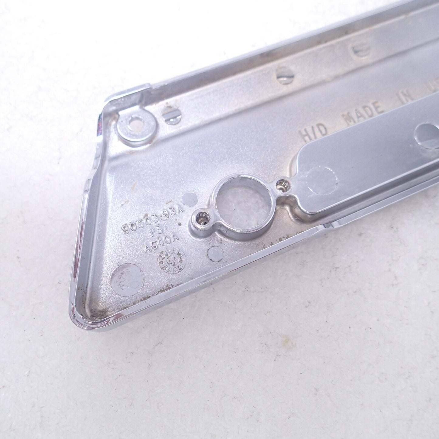 Harley Electra Glide Ultra Limited Saddlebag Latch Faceplate CHROME 90601-93A