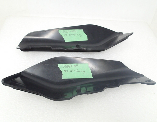 09-21 Harley Davidson Left Right Air Deflectors 58167-09 58169-09