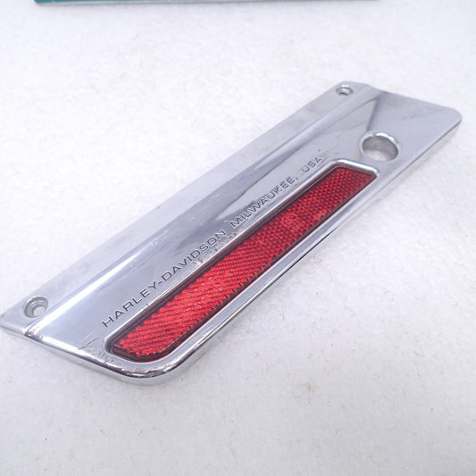 13 Harley Electra Glide Ultra Limited Saddlebag Latch Faceplate CHROME 90601-93A