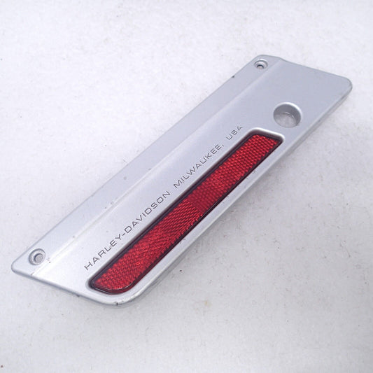 Harley Davidson OEM Touring Saddlebag LH Silver Latch Plate 90603-93A
