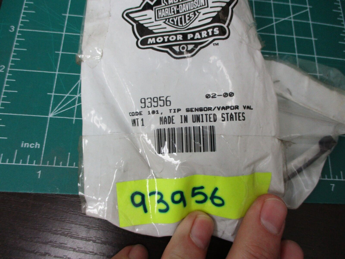 NOS Genuine Harley Davidson Tip Sensor Vapor Valve 93956