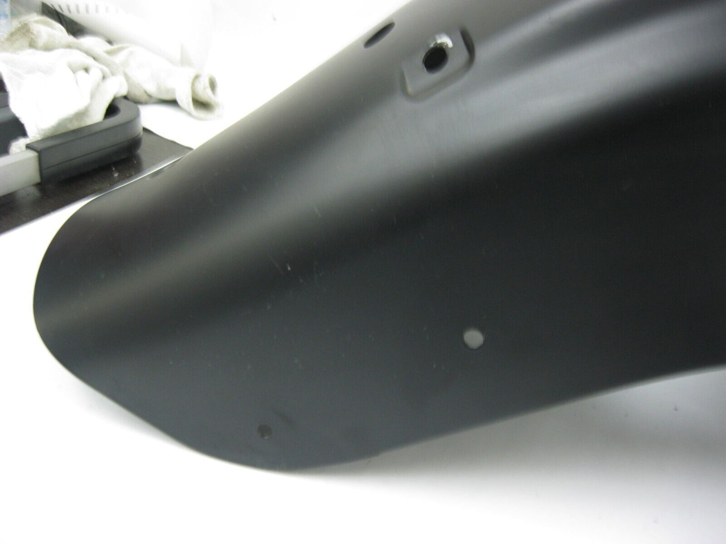Harley Davidson OEM FLHX/FLTR Rear Fender Black Denim 59731-10BYM (Small DENT)