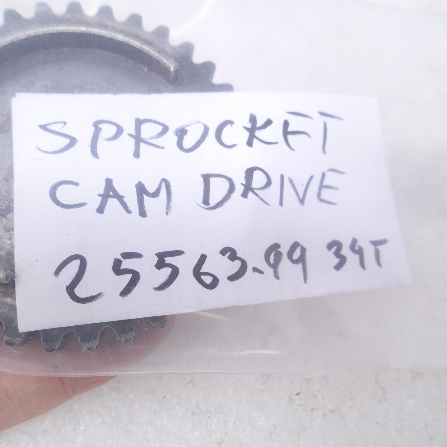 Genuine Harley SPROCKET cam drive 34 tooth 1999 to 2006 25563-99