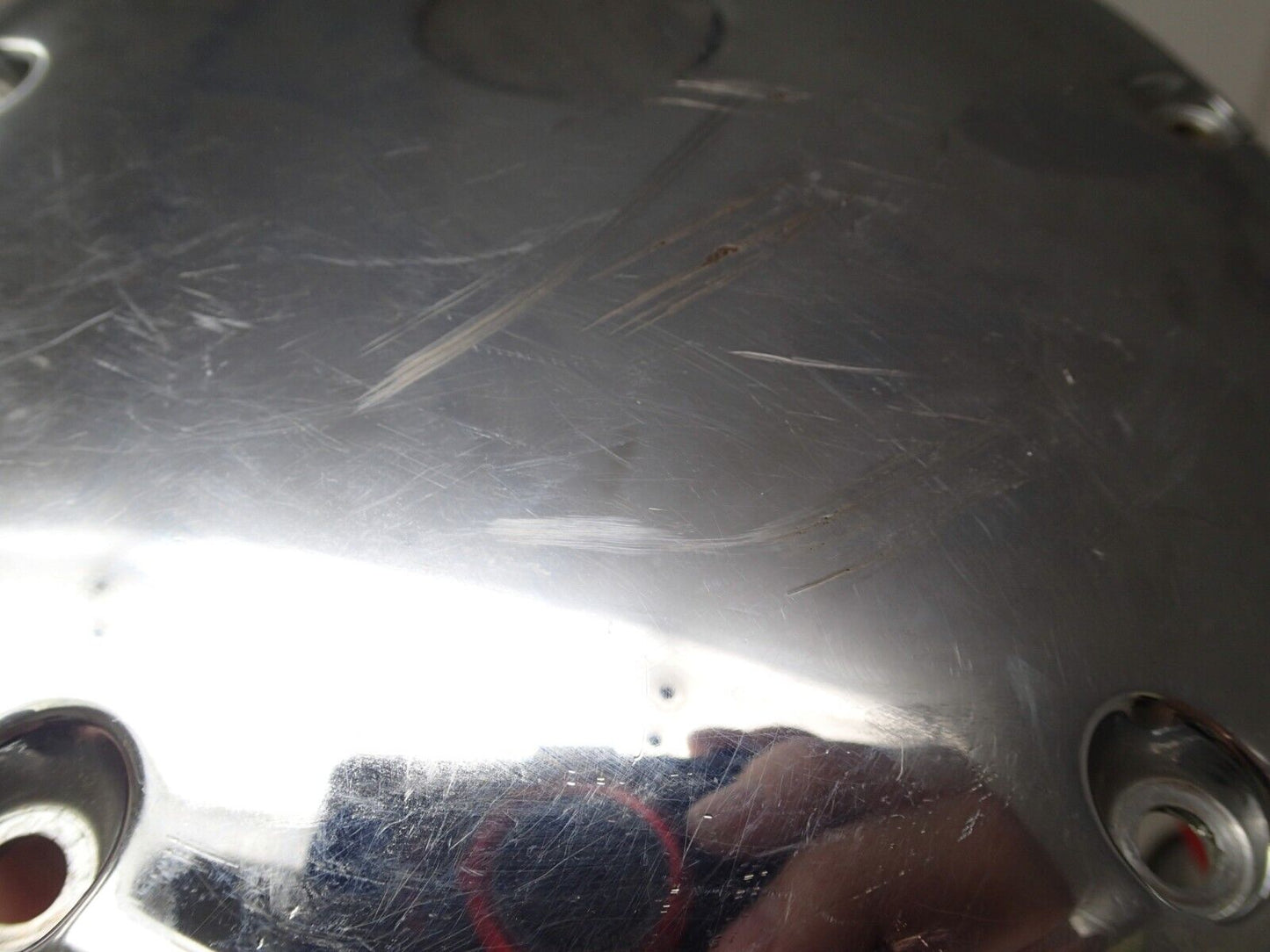 2001 Harley Softail Derby Cover CHROME 25415-99