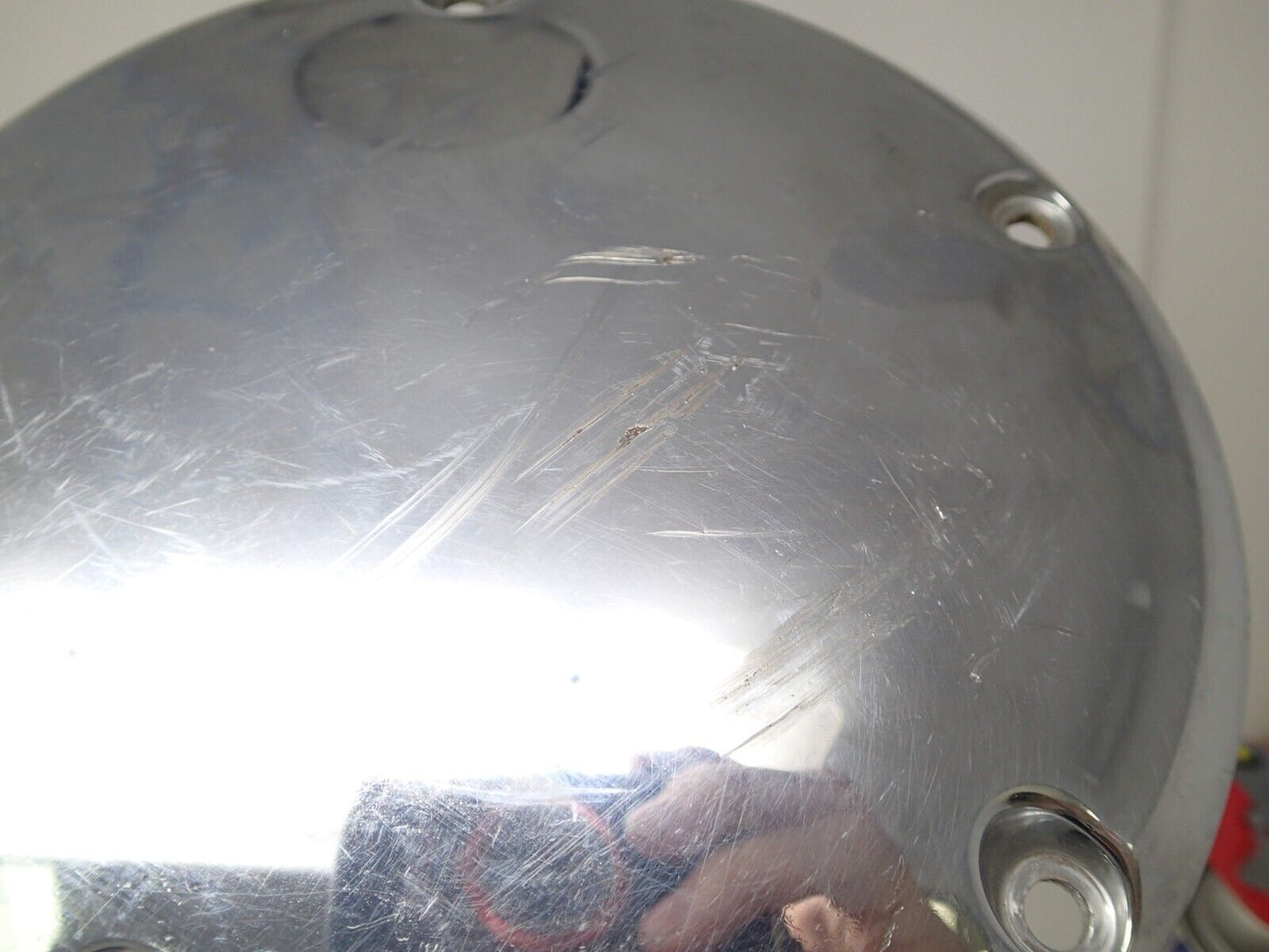 2001 Harley Softail Derby Cover CHROME 25415-99