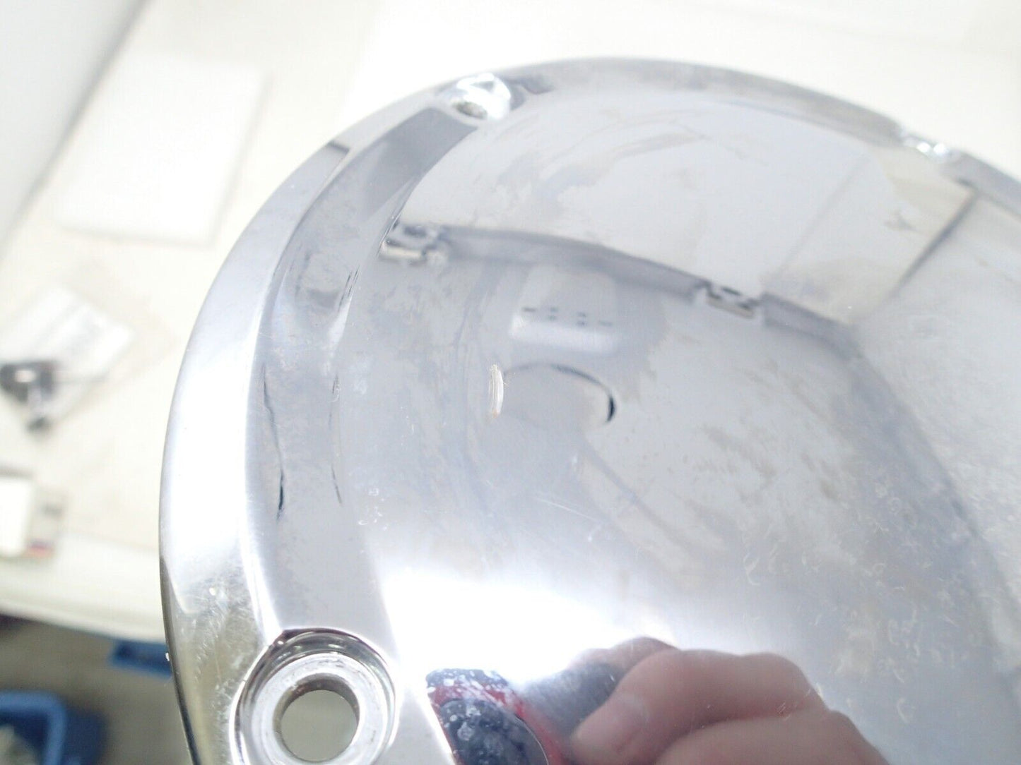 Genuine Harley 17-23 M8 Touring Milwaukee 8 Chrome Derby Engine Cover 25700389